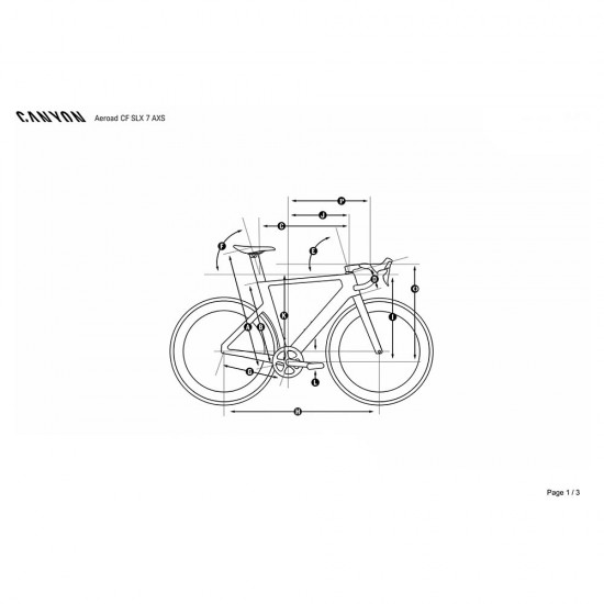 Canyon Aeroad CF SLX 7 AXS 2025 Canyon Aeroad CF SLX 7 AXS 2025