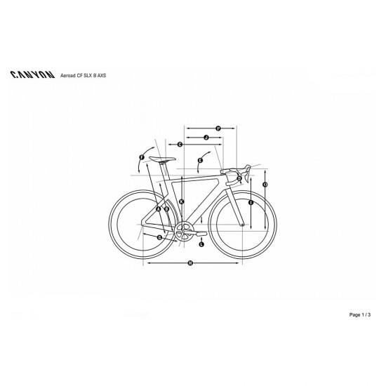 Canyon Aeroad CF SLX 8 AXS 2025 Canyon Aeroad CF SLX 8 AXS 2025