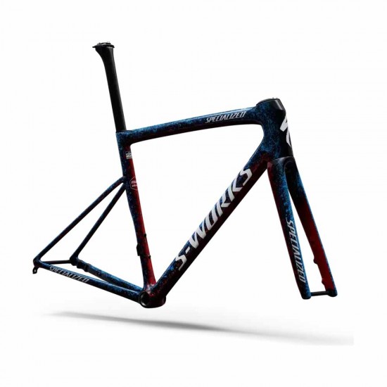 Specialized S-Works Tarmac SL8 FDJ SUEZ Frameset 2025 Specialized S-Works Tarmac SL8 FDJ SUEZ Frameset 2025
